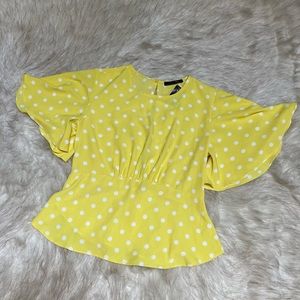 NWT Polka dot blouse